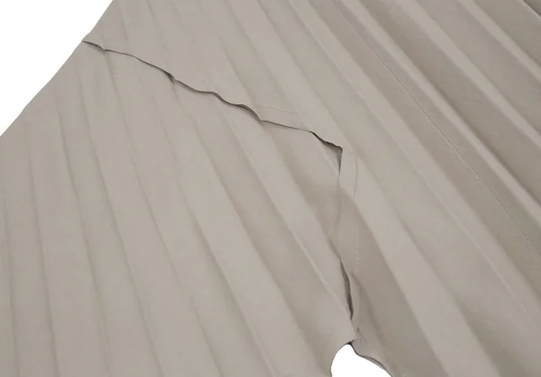 オムプリッセ イッセイ ミヤケHOMME PLISSE ISSEY MIYAKE EDGE プリーツ加工ステンカラーコート グレージュ1 K-110691_013