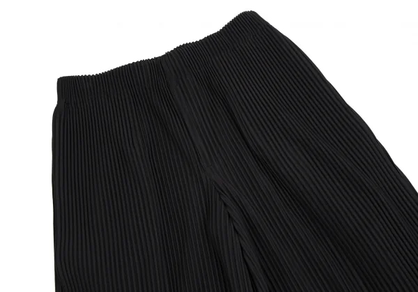 オムプリッセ イッセイ ミヤケHOMME PLISSE ISSEY MIYAKE サイドタックプリーツワイドパンツ 黒3 K-110695_002
