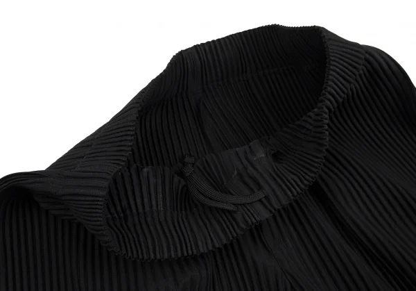 オムプリッセ イッセイ ミヤケHOMME PLISSE ISSEY MIYAKE サイドタックプリーツワイドパンツ 黒3 K-110695_003