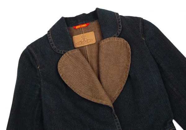 ヴィヴィアンウエストウッド レッドレーベルVivienne Westwood Red Label デニムラブジャケット インディゴ3 K-110701_003
