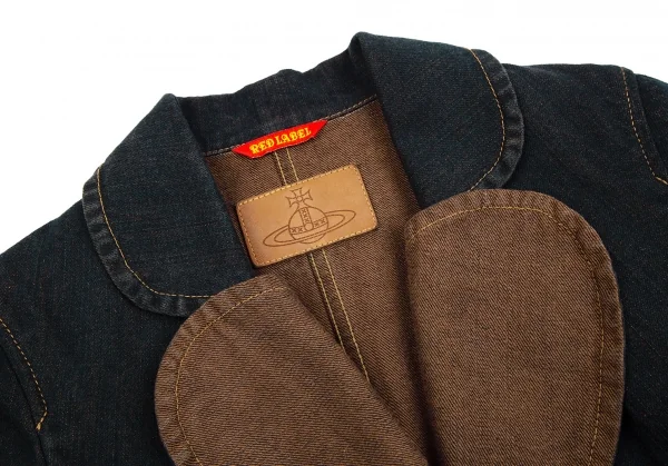 ヴィヴィアンウエストウッド レッドレーベルVivienne Westwood Red Label デニムラブジャケット インディゴ3 K-110701_004