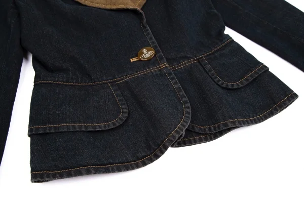 ヴィヴィアンウエストウッド レッドレーベルVivienne Westwood Red Label デニムラブジャケット インディゴ3 K-110701_009