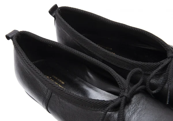 コムコム コムデギャルソンCOMME des GARCONS スクエアトゥレザー