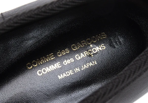 コムコム コムデギャルソンCOMME des GARCONS スクエアトゥレザー