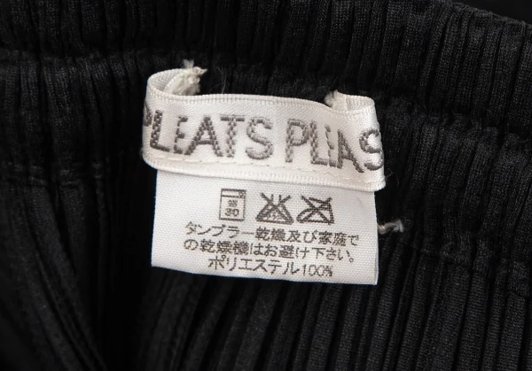 プリーツプリーズPLEATS PLEASE プリーツミニスカート 黒3 K-110737_010