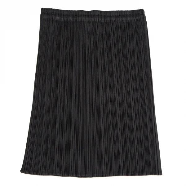 プリーツプリーズPLEATS PLEASE プリーツミニスカート 黒3 K-110737_002