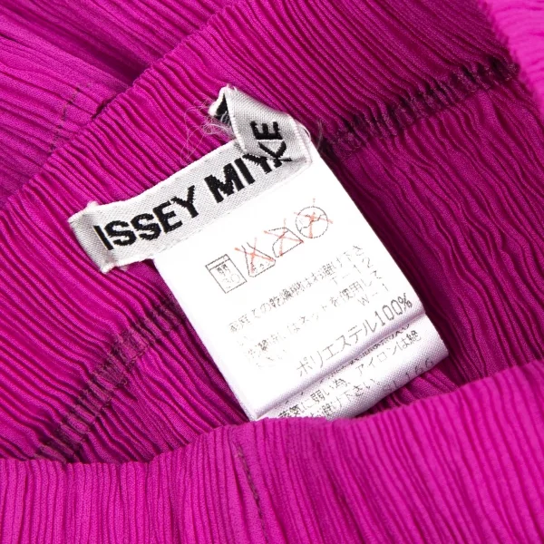 イッセイミヤケISSEY MIYAKE シワプリーツスカート パープルS K-110747_011