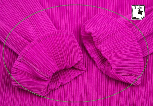 イッセイミヤケISSEY MIYAKE シワプリーツハイネックセットアップ パープルM・S K-110748_008