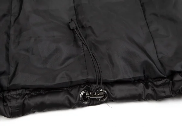 ヒロコビスHIROKO BIS eSSeNtieL ダブルジップロングダウンベスト 黒11 K-110768_010