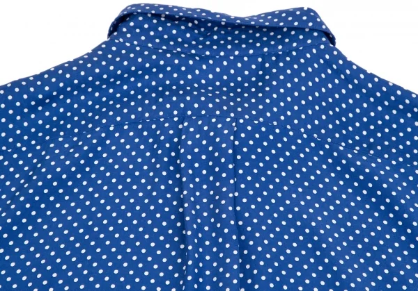 コントワーデコトニエCOMPTOIR DES COTONNIERS シルクドットシャツ 青白S K-110799_015