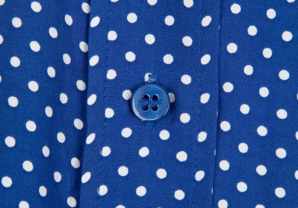 コントワーデコトニエCOMPTOIR DES COTONNIERS シルクドットシャツ 青白S K-110799_007