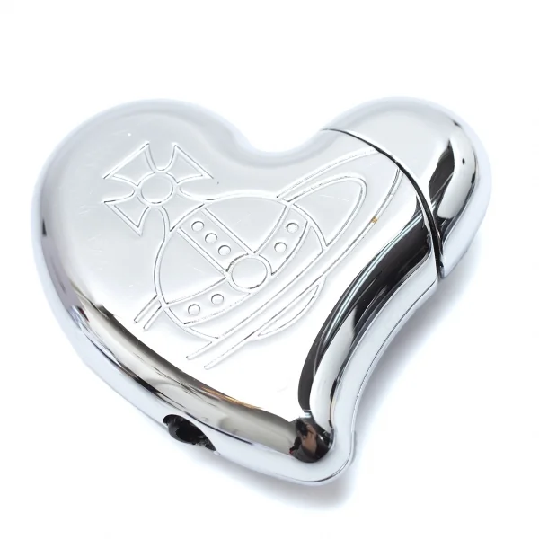 ヴィヴィアンウエストウッドVivienne Westwood ハートシェイプガスライター シルバー K-110803_002