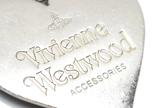 ヴィヴィアンウエストウッドVivienne Westwood ラメハートオーブチャームキーリング 紺 K-110804_011