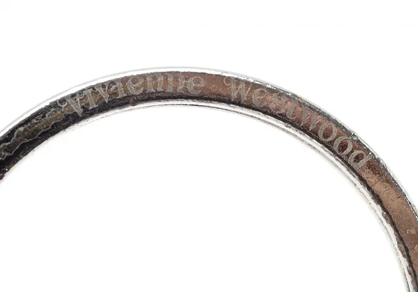 ヴィヴィアンウエストウッドVivienne Westwood ラメハートオーブチャームキーリング 紺 K-110804_008