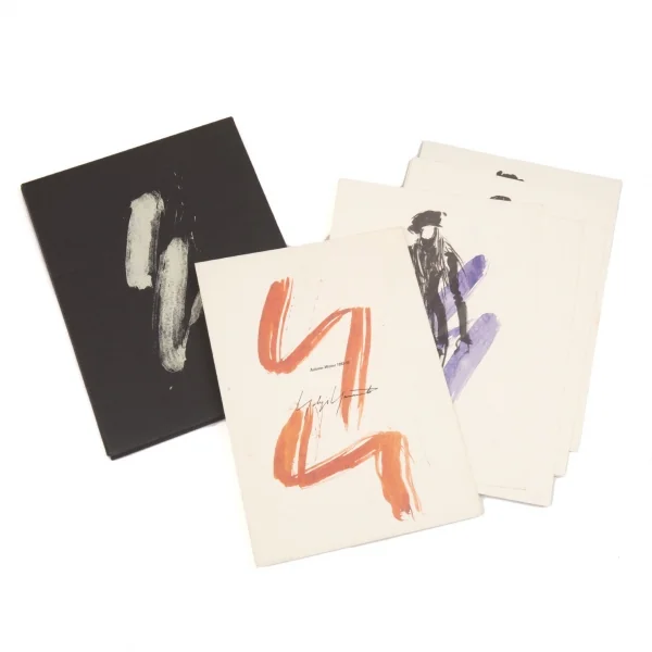 ヨウジヤマモトYohji Yamamoto 1992-93 デザイン画  K-110814_001