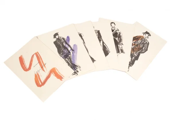 ヨウジヤマモトYohji Yamamoto 1992-93 デザイン画  K-110814_002