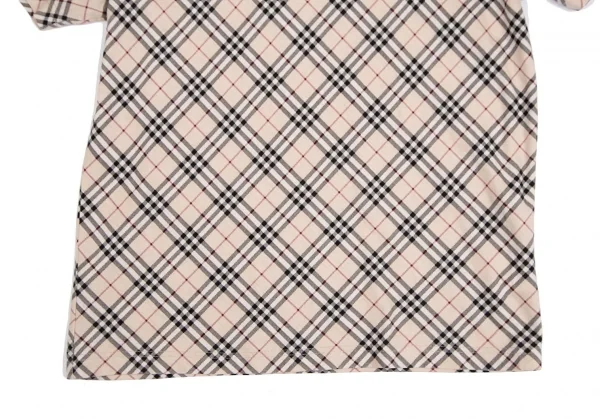 バーバリーBURBERRY LONDON ノバチェックプリントTシャツ ベージュM K-110815_006