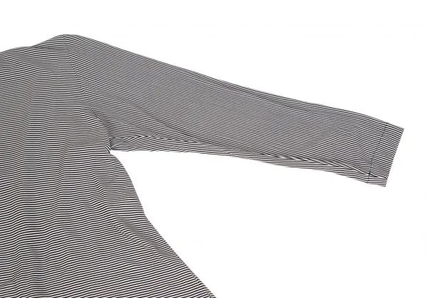 トリココムデギャルソンtricot COMME des GARCONSストライプセパレートオールインワン 白黒M K-110831_005