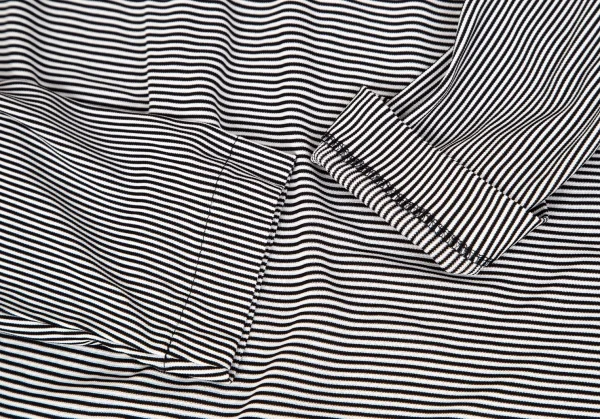 トリココムデギャルソンtricot COMME des GARCONSストライプセパレートオールインワン 白黒M K-110831_006