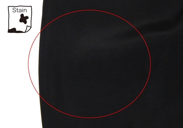 コムデギャルソンCOMME des GARCONSリブ切替ハーフラップデザインショートパンツ 黒M K-110838_006