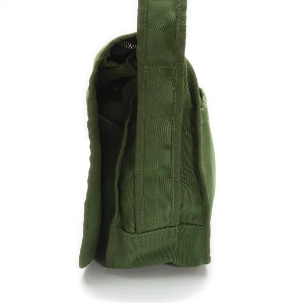 マリメッコmarimekko Olkalaukku Urbaani キャンバスフラップショルダーバッグ モスグリーン K-110843_005