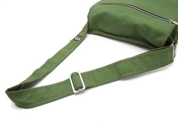 マリメッコmarimekko Olkalaukku Urbaani キャンバスフラップショルダーバッグ モスグリーン K-110843_009