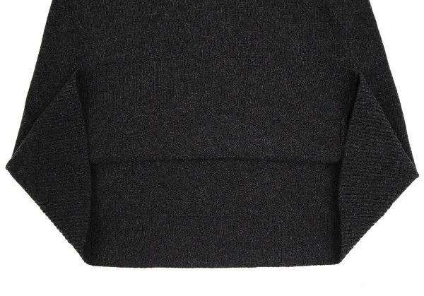 セオリーTheory ウールフレアシルエットタートルネックニット チャコールS K-110853_009