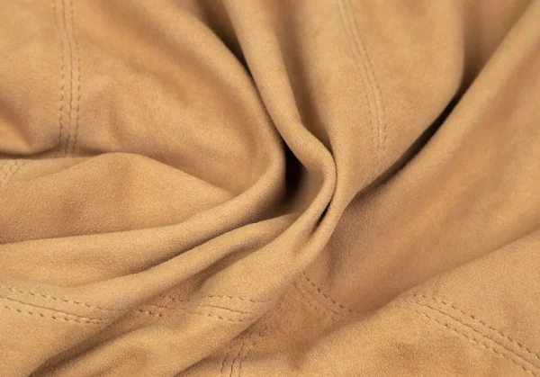 ラルフローレンRalph Lauren シープスウェードドレープデザインジャケット ベージュ6 K-110867_016