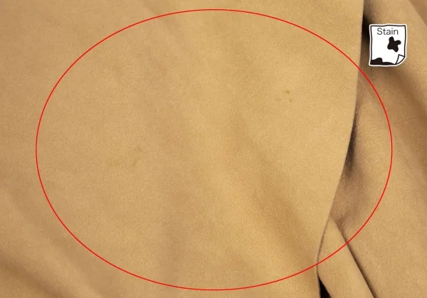 ラルフローレンRalph Lauren シープスウェードドレープデザインジャケット ベージュ6 K-110867_009