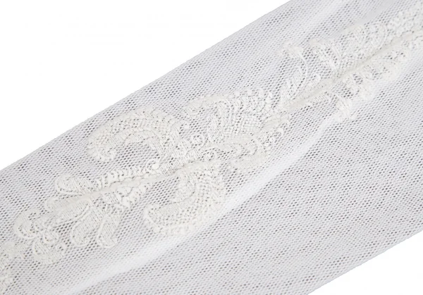 レキップ ヨシエイナバL'EQUIPE YOSHIE INABA ダマスクプリントパワーネットVネックカットソー 白M位 K-110876_008