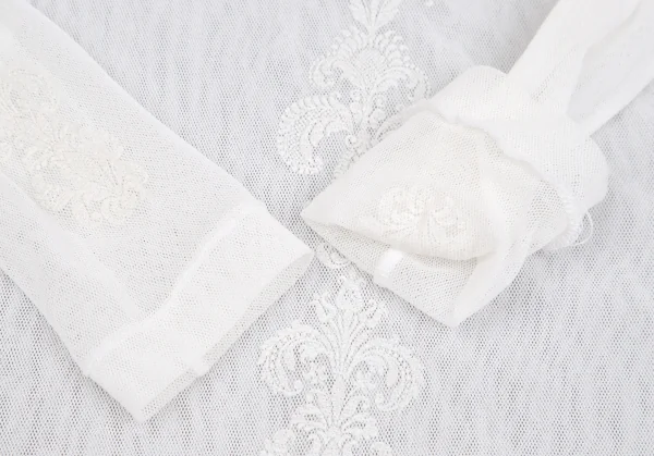 レキップ ヨシエイナバL'EQUIPE YOSHIE INABA ダマスクプリントパワーネットVネックカットソー 白M位 K-110876_009