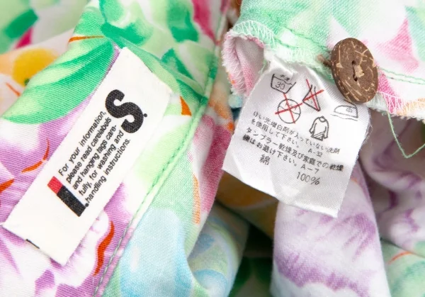 イッセイミヤケISSEY MIYAKE I.S. カラフルフラワープリントアロハシャツ マルチ9 K-110889_019