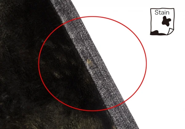 トリココムデギャルソンtricot COMME des GARCONS フロントブリーチファー切替デニムスカート 茶グレーS K-110906_006