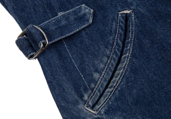 コムデギャルソンCOMME des GARCONS ウエスタンデニムロング丈シャツコート インディゴM位 K-110911_010