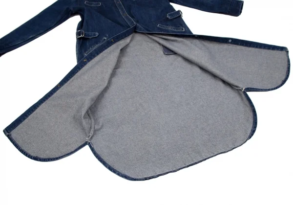 コムデギャルソンCOMME des GARCONS ウエスタンデニムロング丈シャツコート インディゴM位 K-110911_014