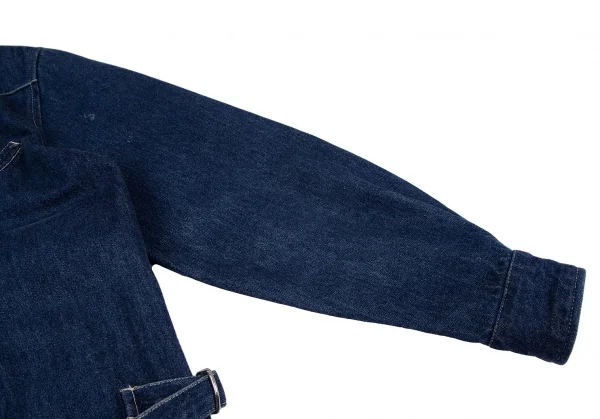 コムデギャルソンCOMME des GARCONS ウエスタンデニムロング丈シャツコート インディゴM位 K-110911_006