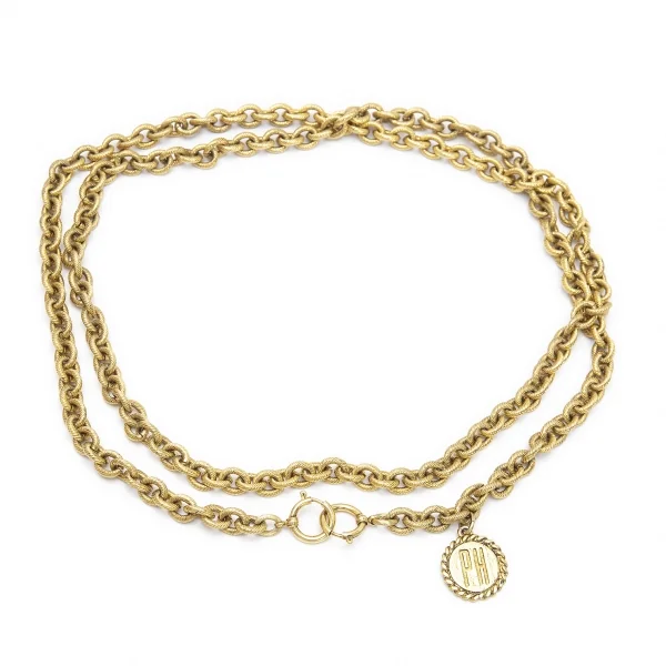 PINK HOUSE Chain Belt Gold  K-110921_001