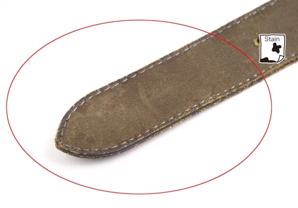 トリココムデギャルソンtricot COMME des GARCONS ステッチラインレザーベルト グレー K-110922_004