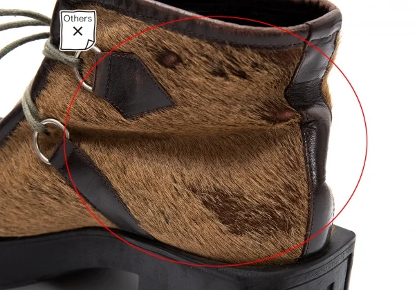 フェンディFENDI ハラコモカシンブーツ ベージュ36(23位) K-110926_011