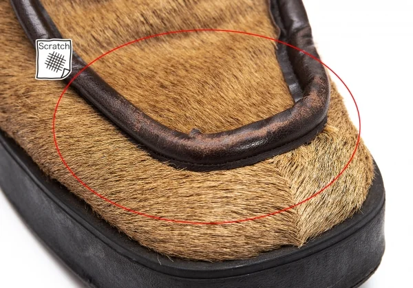 フェンディFENDI ハラコモカシンブーツ ベージュ36(23位) K-110926_015