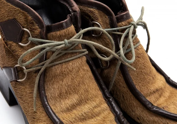 フェンディFENDI ハラコモカシンブーツ ベージュ36(23位) K-110926_017