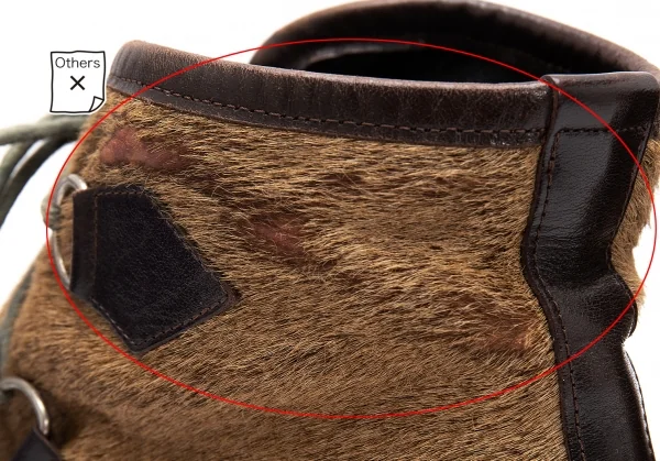 フェンディFENDI ハラコモカシンブーツ ベージュ36(23位) K-110926_007