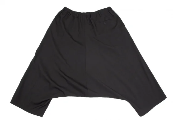 Yohji Yamamoto POUR HOMME Wool Gabardine Dropped Crotch Pants K-110945_009