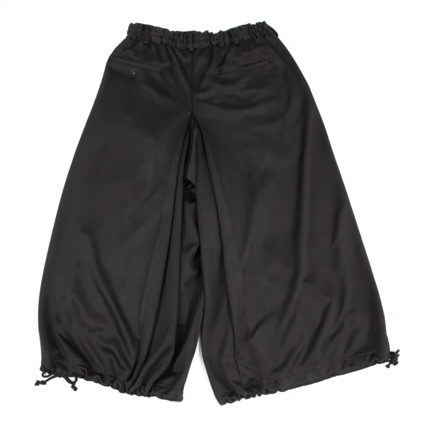 サイトs'yte スムースジャージーハカマバルーンパンツ 黒3 K-110949_011