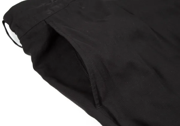 サイトs'yte テンセルバックフレアカラスパンツ 黒3 K-110950_004