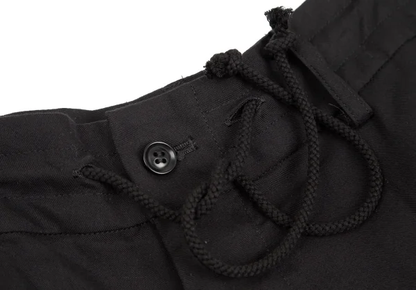 サイトs'yte テンセルバックフレアカラスパンツ 黒3 K-110950_005