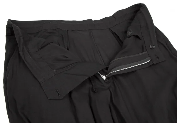 サイトs'yte テンセルバックフレアカラスパンツ 黒3 K-110950_006