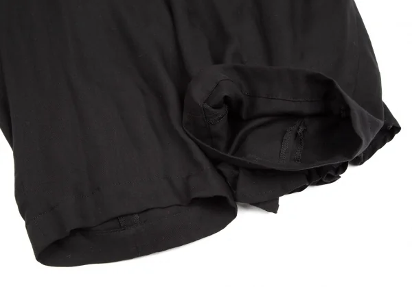 サイトs'yte テンセルバックフレアカラスパンツ 黒3 K-110950_008