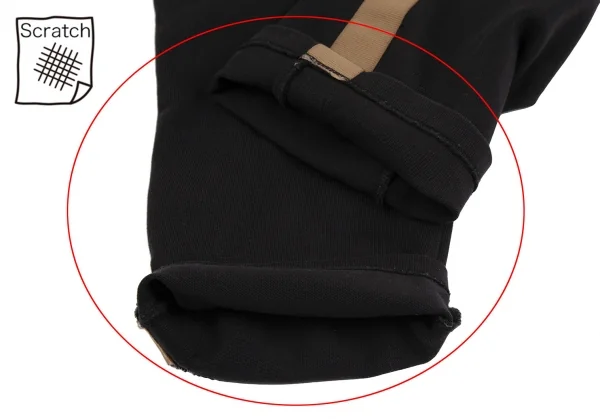 ドリスヴァンノッテンDRIES VAN NOTEN ペイズリープリントサイドテープスウェットパンツ 黒L K-110959_013