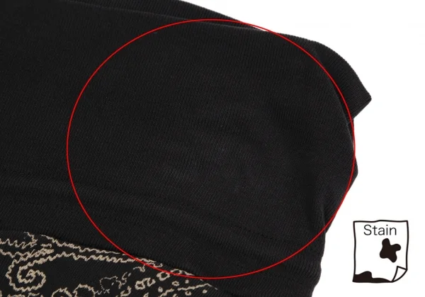 ドリスヴァンノッテンDRIES VAN NOTEN ペイズリープリントサイドテープスウェットパンツ 黒L K-110959_007